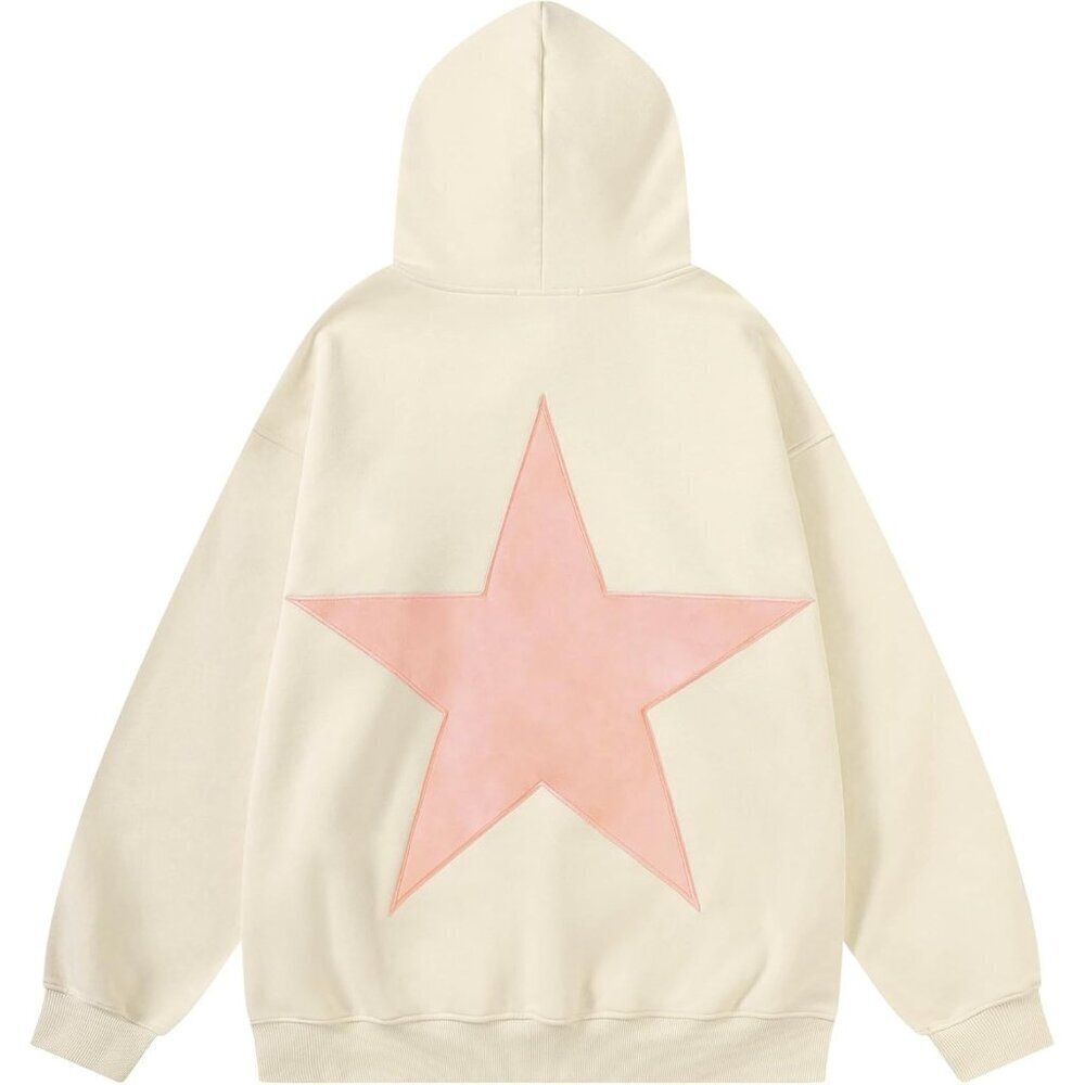 Eden Apricot Hoodies Y2k Oversized Graphic Hoodies Aesthetic Sweat shirt